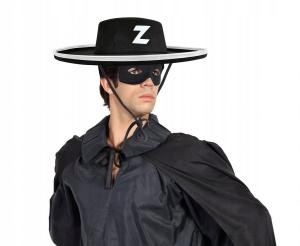 Kapelusz ZORRO, rozm. L Fotobudka Imprezowy ładnie wykonany