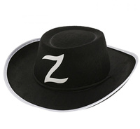 Kapelusz "Zorro", rozmiar S Przebranie na przedstawienia Do Fotobudki
