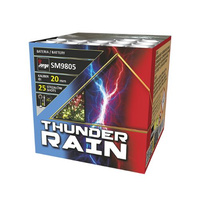 Wyrzutnia Thunder Rain SM9805 - 25 strzałów, kaliber 20mm