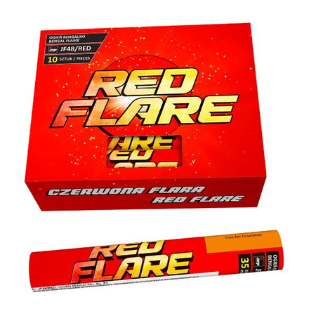 Flara czerwona JF48/RED- 1 szt.