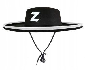 Kapelusz ZORRO, rozm. L Fotobudka Imprezowy ładnie wykonany